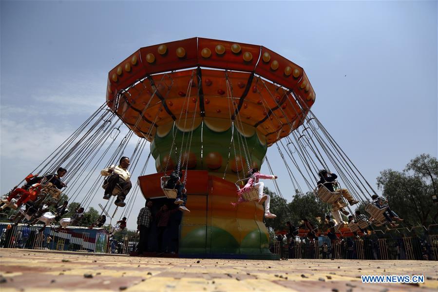 YEMEN-SANAA-EID AL-ADHA-CELEBRATION-HOLIDAY