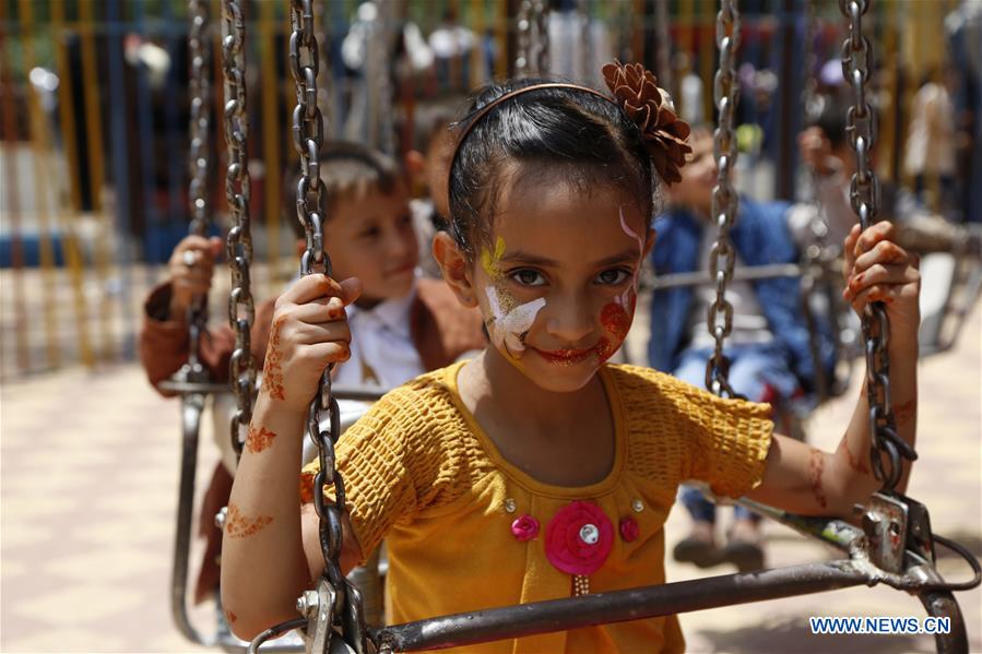 YEMEN-SANAA-EID AL-ADHA-CELEBRATION-HOLIDAY