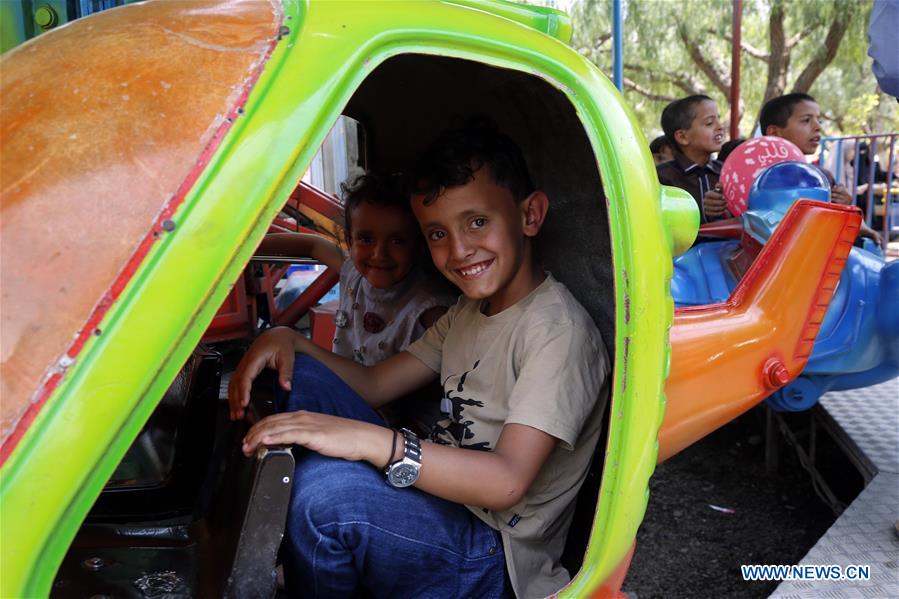 YEMEN-SANAA-EID AL-ADHA-CELEBRATION-HOLIDAY