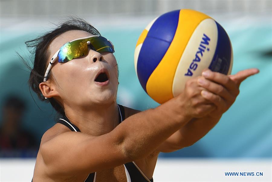 (SP)CHINA-TAIYUAN-2ND YOUTH GAMES-BEACH VOLLEYBALL (CN)