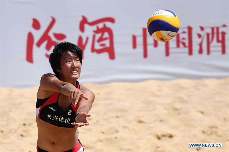 (SP)CHINA-TAIYUAN-2ND YOUTH GAMES-BEACH VOLLEYBALL (CN)