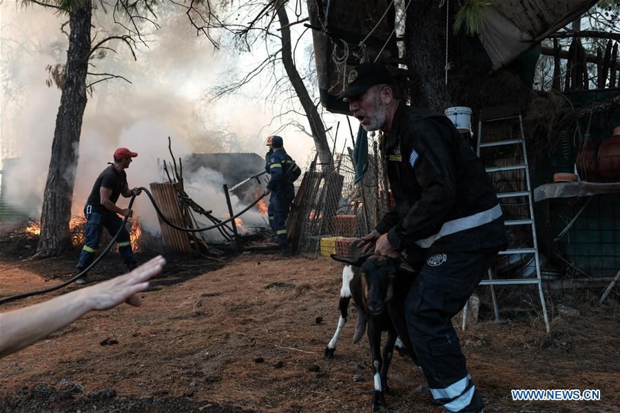 GREECE-EVIA-WILDFIRE