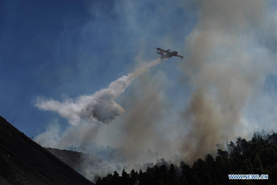GREECE-EVIA-WILDFIRE