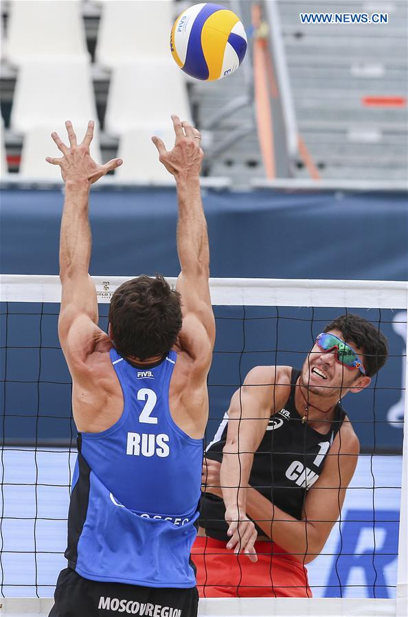 (SP)RUSSIA-MOSCOW-BEACH VOLLEYBALL-FIVB WORLD TOUR