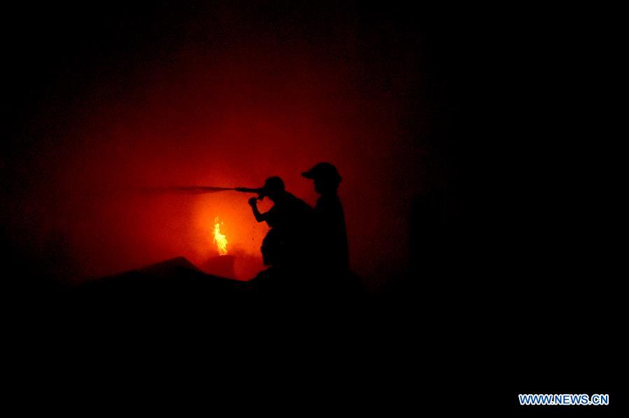 BANGLADESH-DHAKA-PLASTIC FACTORY-FIRE