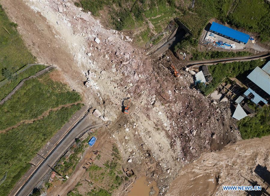 CHINA-SICHUAN-GANLUO-ROCK COLLAPSE-AFTERMATH (CN)
