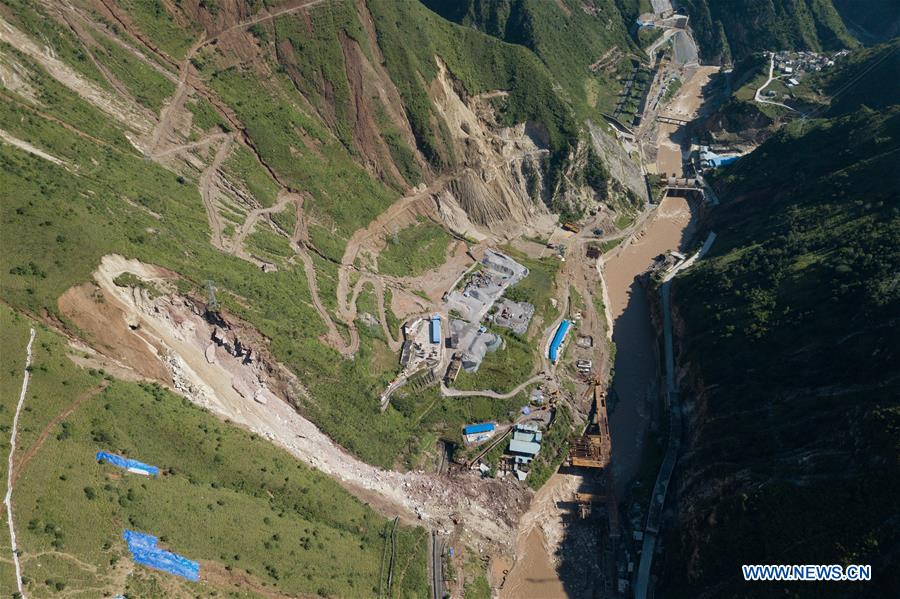 CHINA-SICHUAN-GANLUO-ROCK COLLAPSE-AFTERMATH (CN)