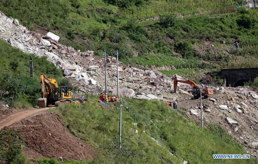 CHINA-SICHUAN-GANLUO-ROCK COLLAPSE-AFTERMATH (CN)