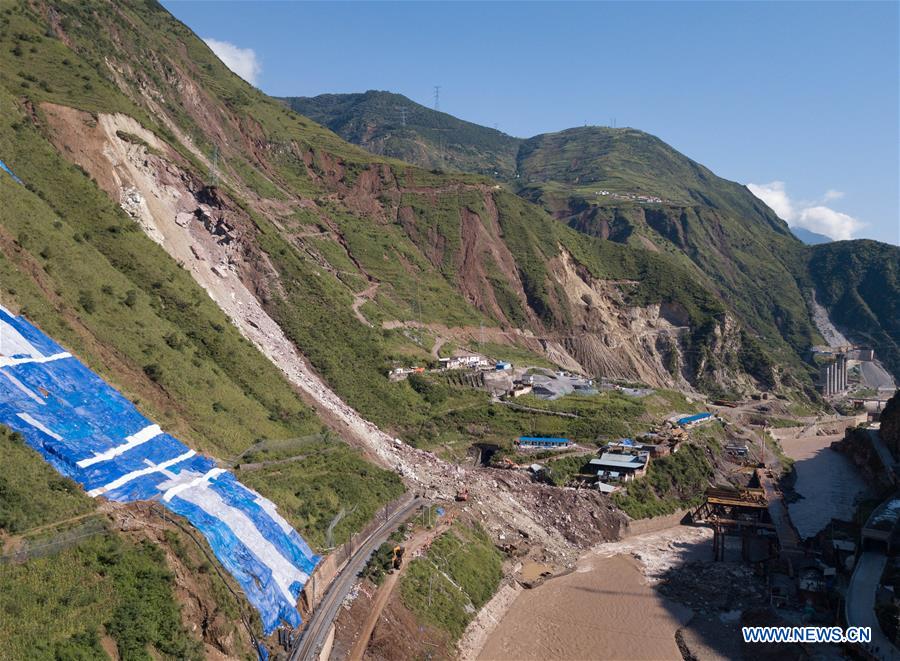 CHINA-SICHUAN-GANLUO-ROCK COLLAPSE-AFTERMATH (CN)