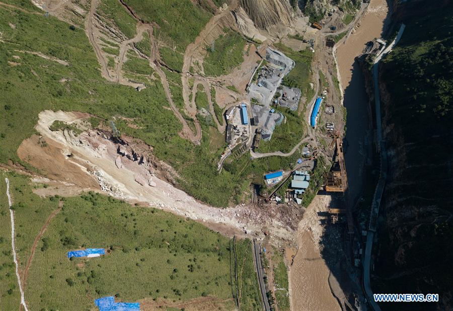 CHINA-SICHUAN-GANLUO-ROCK COLLAPSE-AFTERMATH (CN)