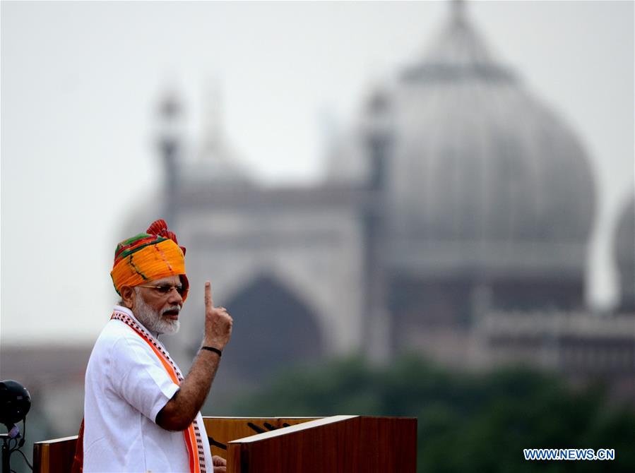 INDIA-NEW DELHI-PM-INDEPENDENCE DAY 