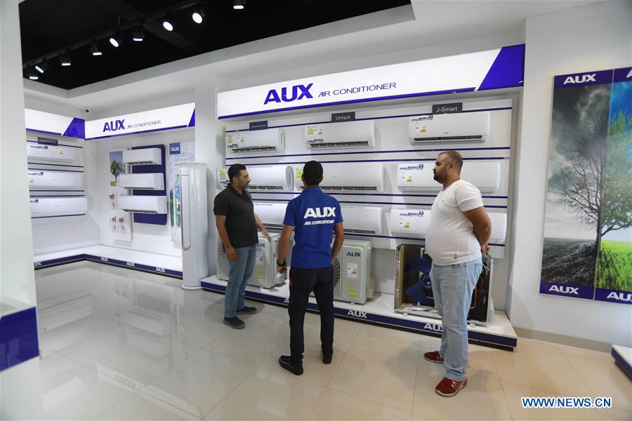 Feature Chinese Air Conditioners Grow Popular Among Iraqis Scorched By Blazing Summer Heat Xinhua English News Cn