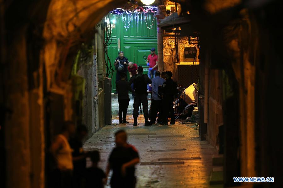MIDEAST-JERUSALEM-OLD CITY-ATTACK
