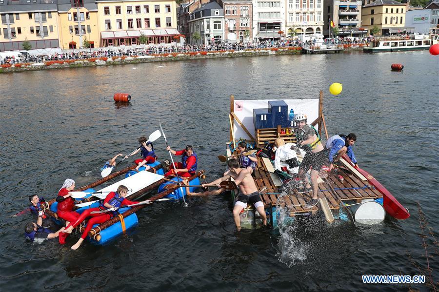 BELGIUM-DINANT-INTERNATIONAL BATHTUB REGATTA