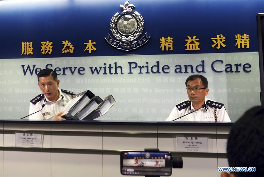 CHINA-HONG KONG-POLICE-PRESS (CN)