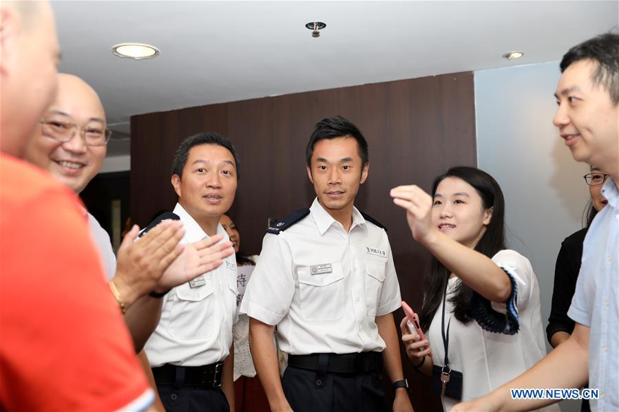 CHINA-HONG KONG-RESIDENTS-POLICE-SUPPORT (CN)