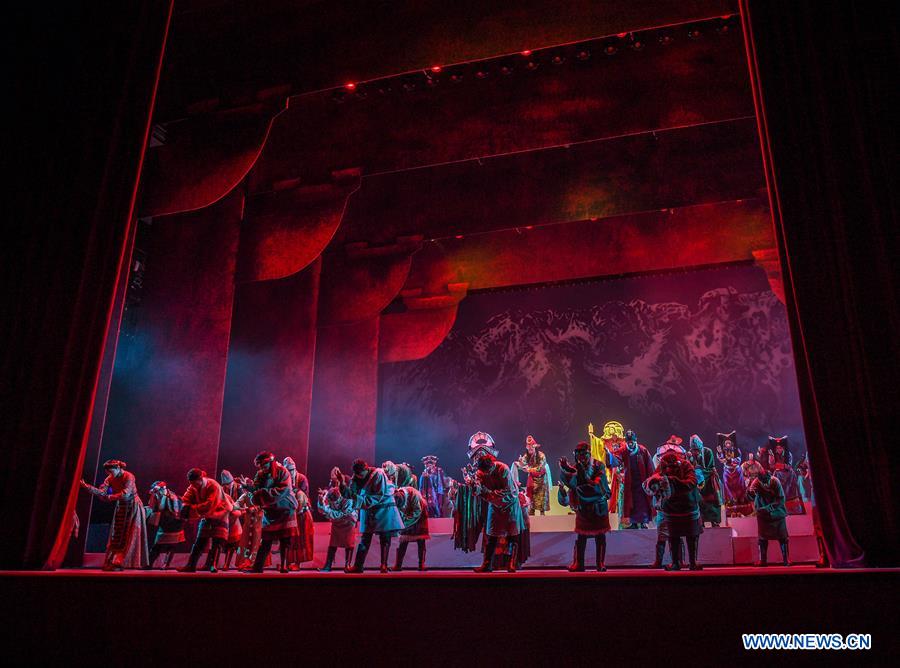 CHINA-TIBET-STAGE PLAY-PRINCESS JINCHENG (CN)