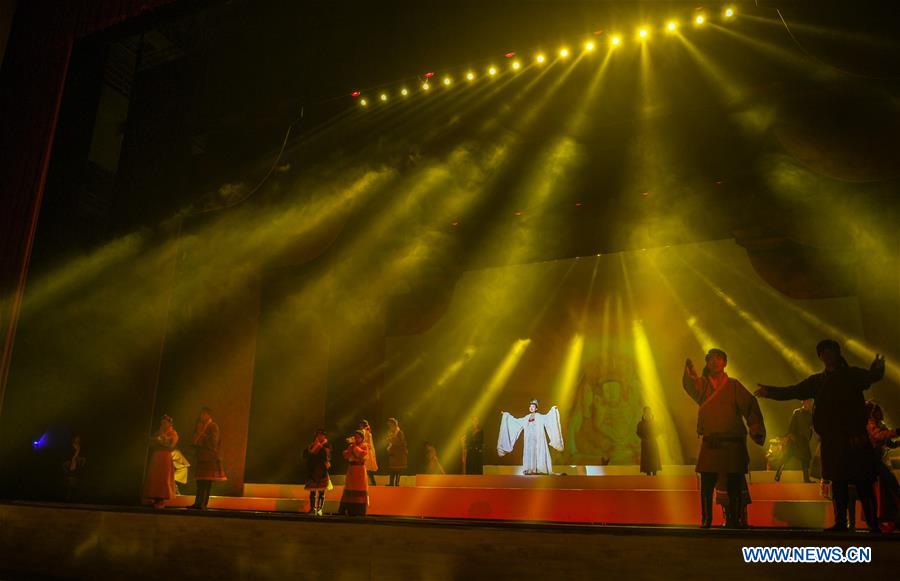 CHINA-TIBET-STAGE PLAY-PRINCESS JINCHENG (CN)