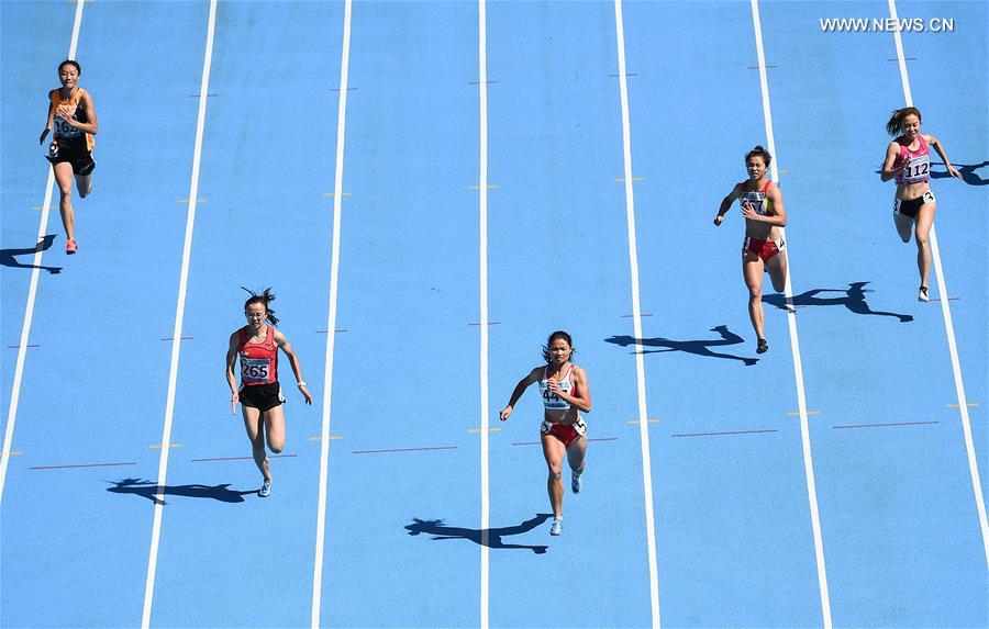 (SP)CHINA-SHANXI-TAIYUAN-2ND YOUTH GAMES-ATHLETICS (CN)