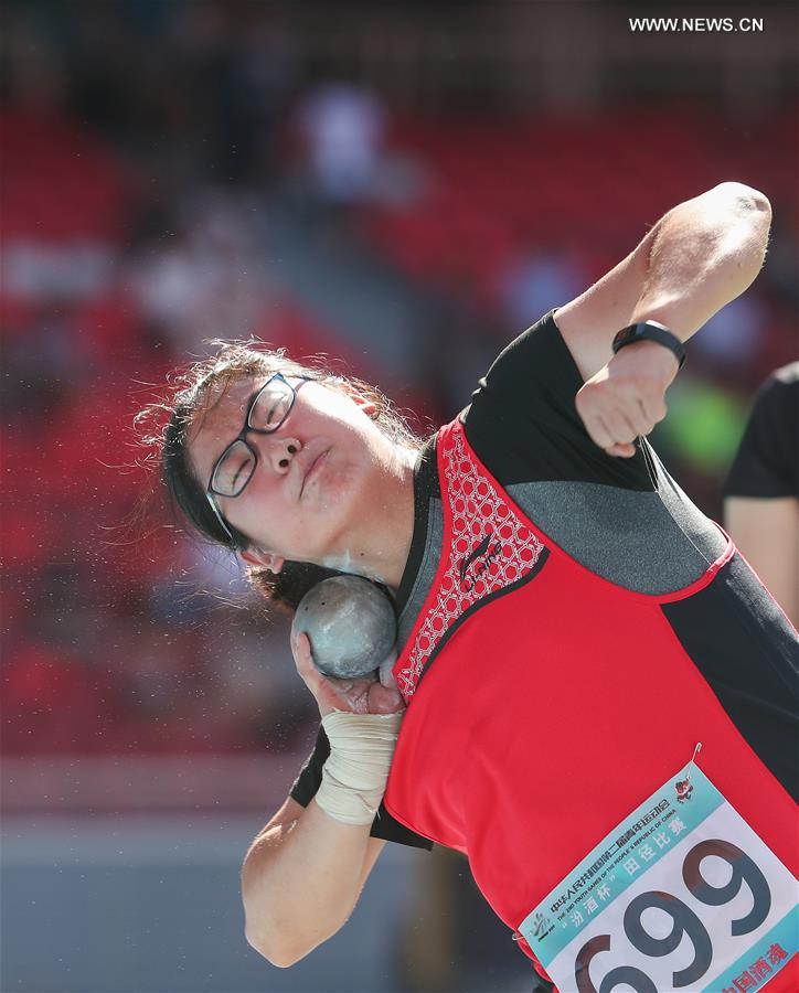 (SP)CHINA-SHANXI-TAIYUAN-2ND YOUTH GAMES-ATHLETICS (CN)