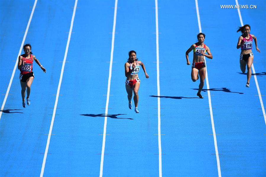 (SP)CHINA-SHANXI-TAIYUAN-2ND YOUTH GAMES-ATHLETICS (CN)