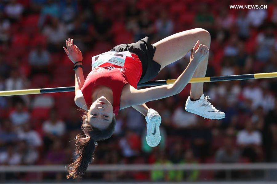 (SP)CHINA-SHANXI-TAIYUAN-2ND YOUTH GAMES-ATHLETICS (CN)