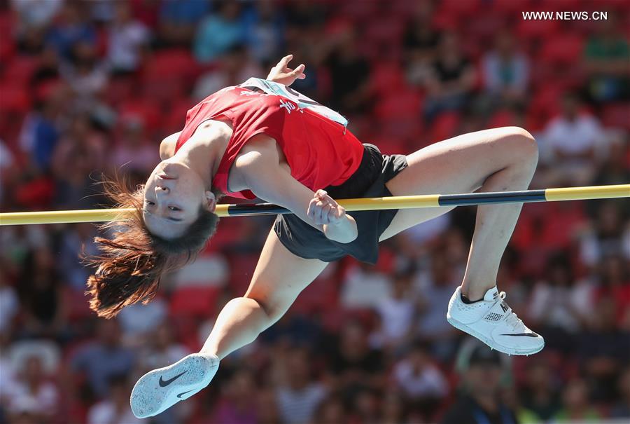 (SP)CHINA-SHANXI-TAIYUAN-2ND YOUTH GAMES-ATHLETICS (CN)