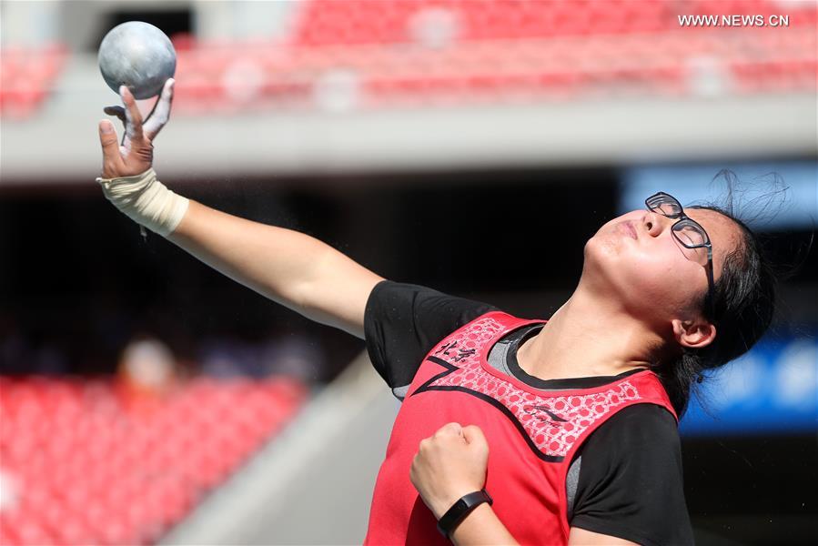 (SP)CHINA-SHANXI-TAIYUAN-2ND YOUTH GAMES-ATHLETICS (CN)
