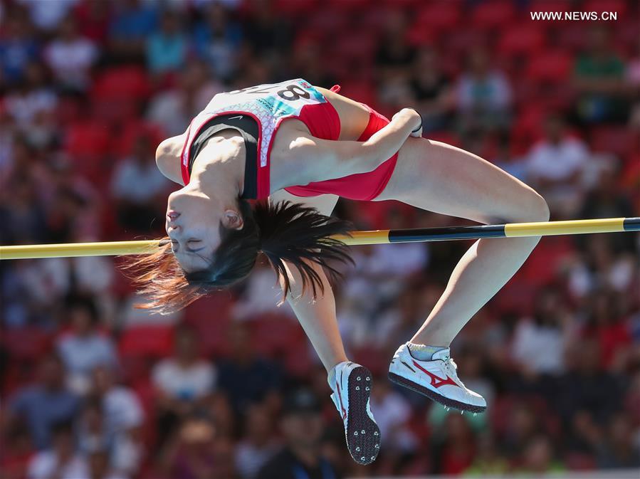 (SP)CHINA-SHANXI-TAIYUAN-2ND YOUTH GAMES-ATHLETICS (CN)