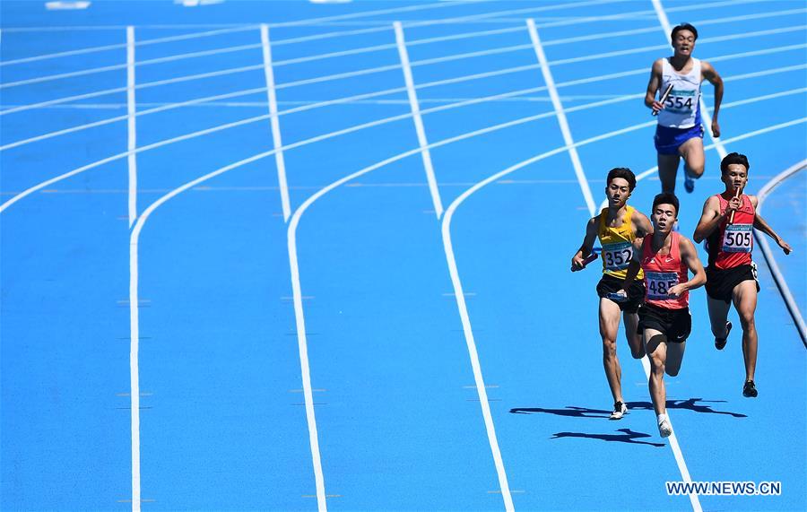 (SP)CHINA-SHANXI-TAIYUAN-2ND YOUTH GAMES-ATHLETICS (CN)