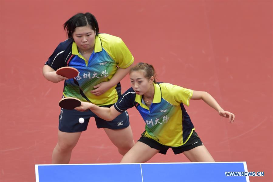 (SP)CHINA-SHANXI-TAIYUAN-2ND YOUTH GAMES-TABLE TENNIS (CN)