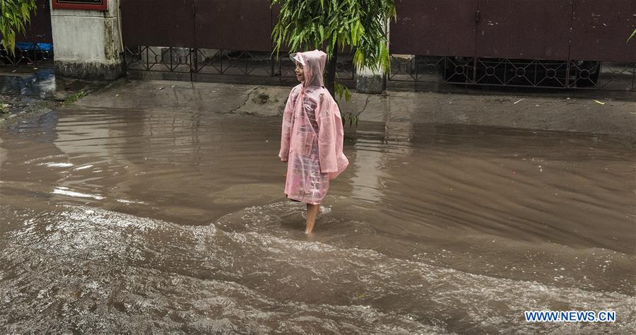 INDIA-KOLKATA-HEAVY RAIN
