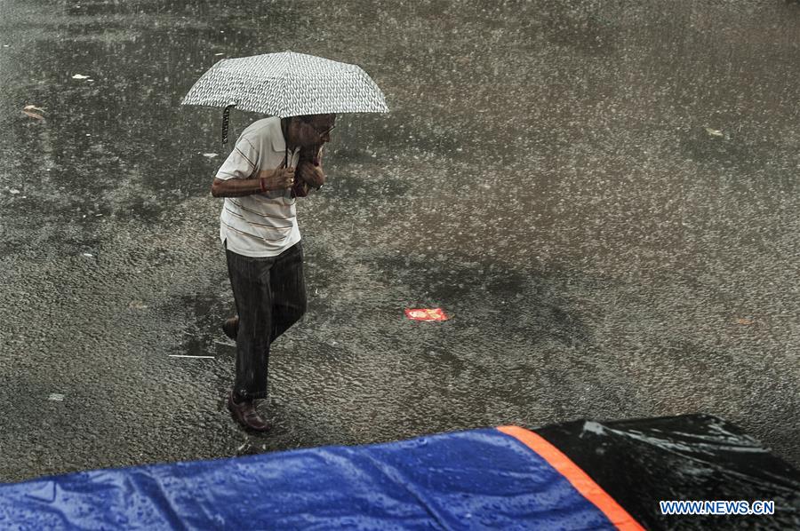 INDIA-KOLKATA-HEAVY RAIN