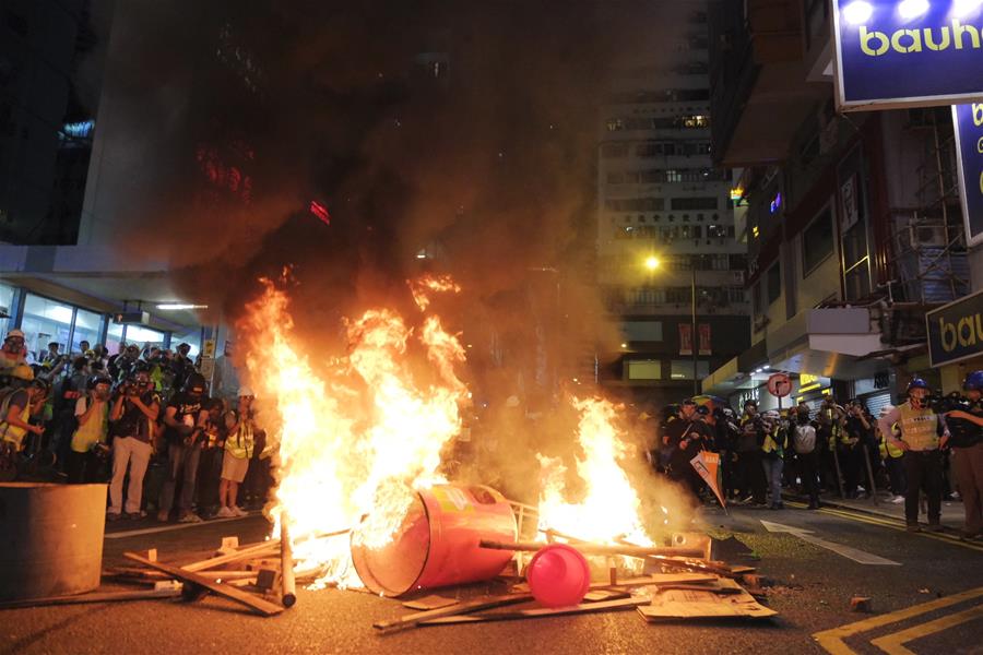 Xinhua Headlines: How violence has disrupted Hong Kong over last 2 months?
