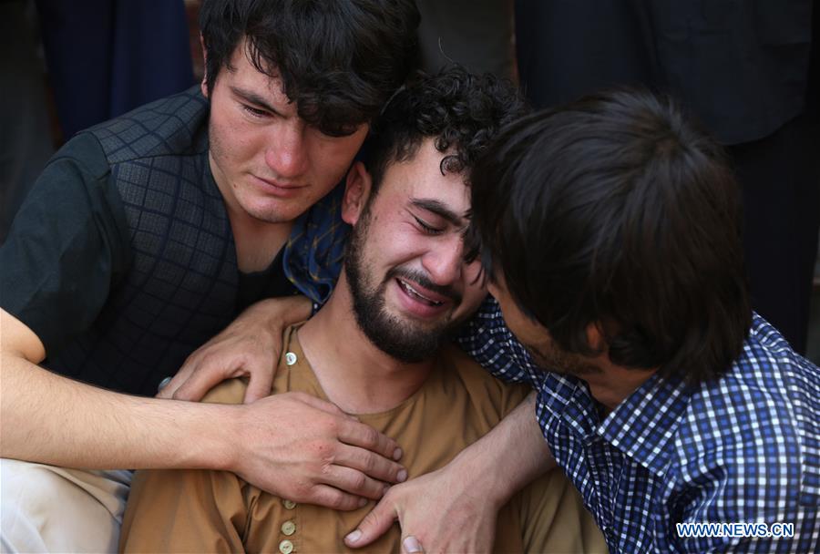 AFGHANISTAN-KABUL-SUICIDE ATTACK-FUNERAL CEREMONY