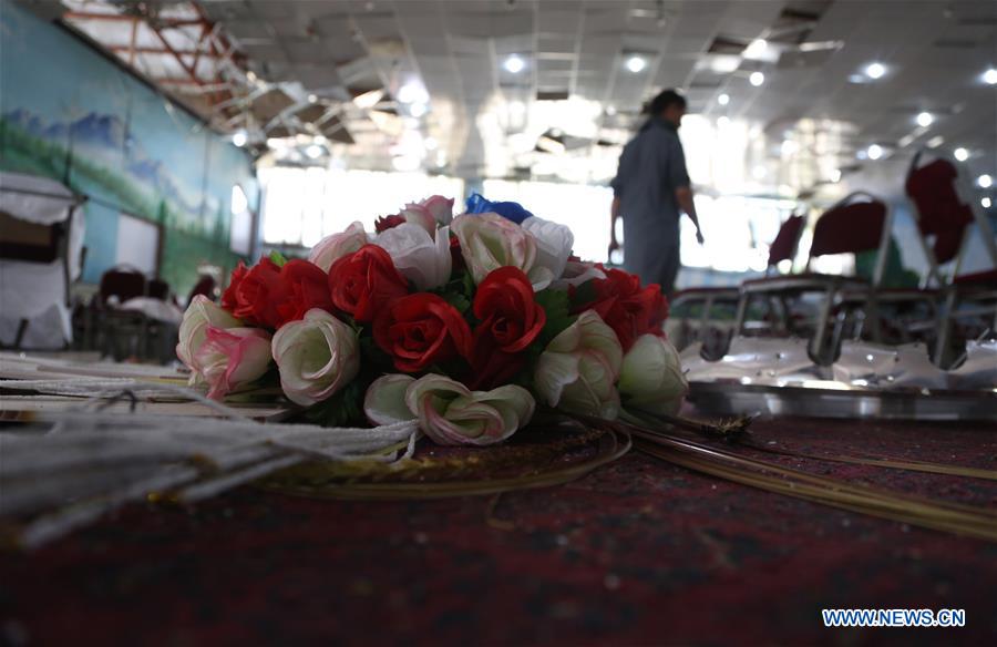AFGHANISTAN-KABUL-WEDDING HALL-EXPLOSION