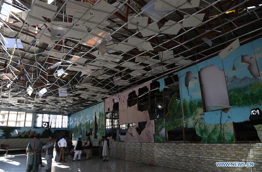 AFGHANISTAN-KABUL-WEDDING HALL-EXPLOSION