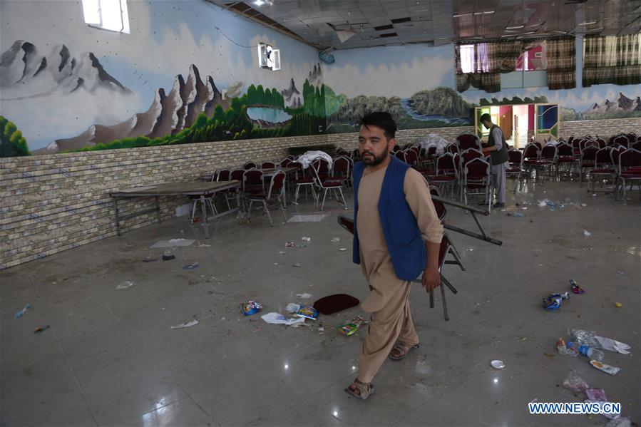 AFGHANISTAN-KABUL-WEDDING HALL-EXPLOSION