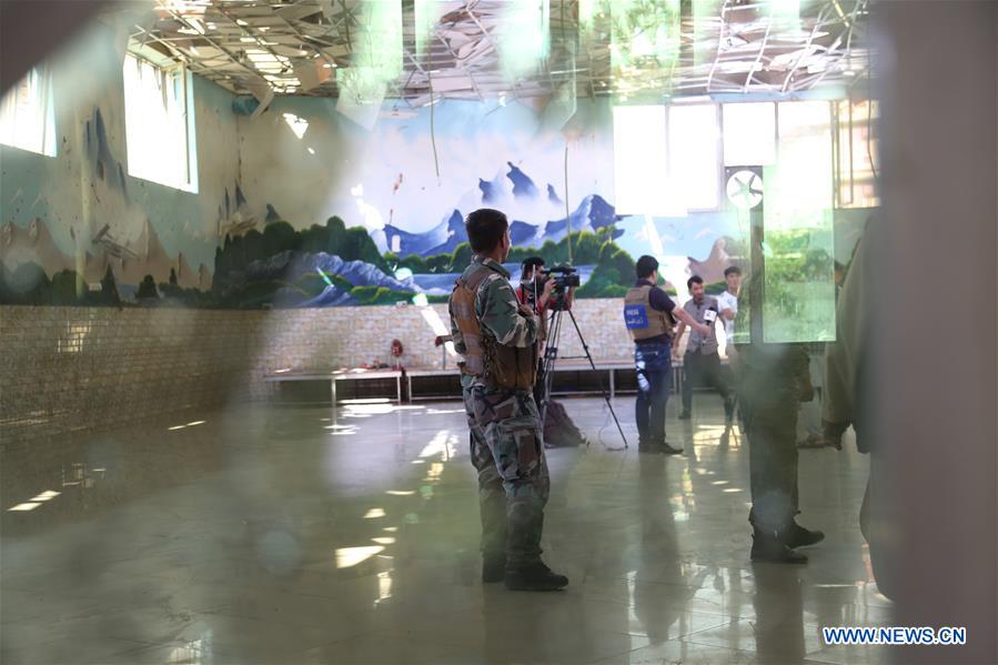 AFGHANISTAN-KABUL-WEDDING HALL-EXPLOSION