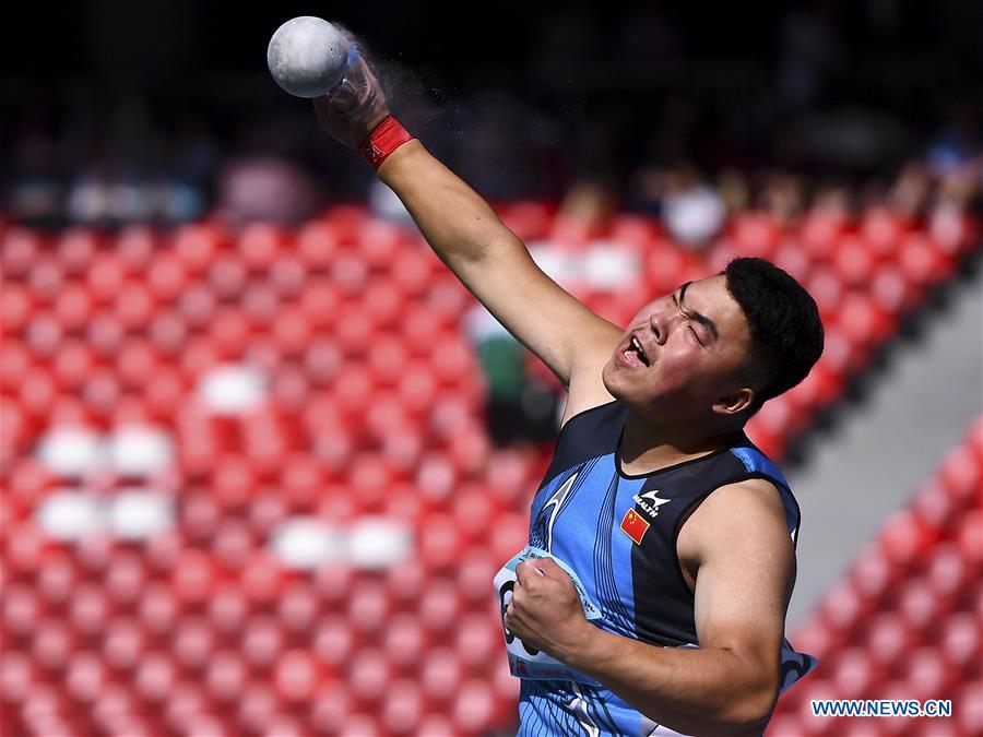 (SP)CHINA-SHANXI-TAIYUAN-2ND YOUTH GAMES-ATHLETICS (CN)