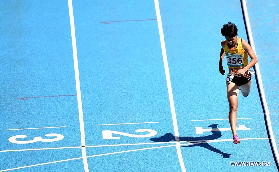 (SP)CHINA-SHANXI-TAIYUAN-2ND YOUTH GAMES-ATHLETICS (CN)