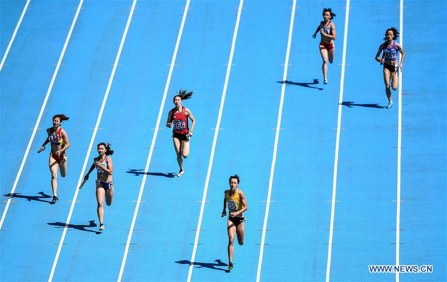 (SP)CHINA-SHANXI-TAIYUAN-2ND YOUTH GAMES-ATHLETICS (CN)