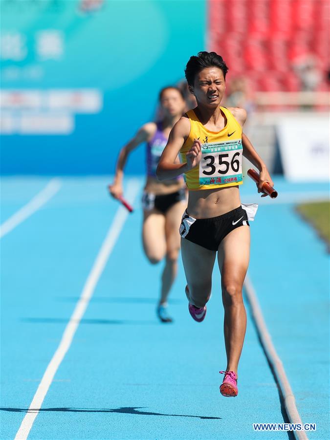 (SP)CHINA-SHANXI-TAIYUAN-2ND YOUTH GAMES-ATHLETICS (CN)