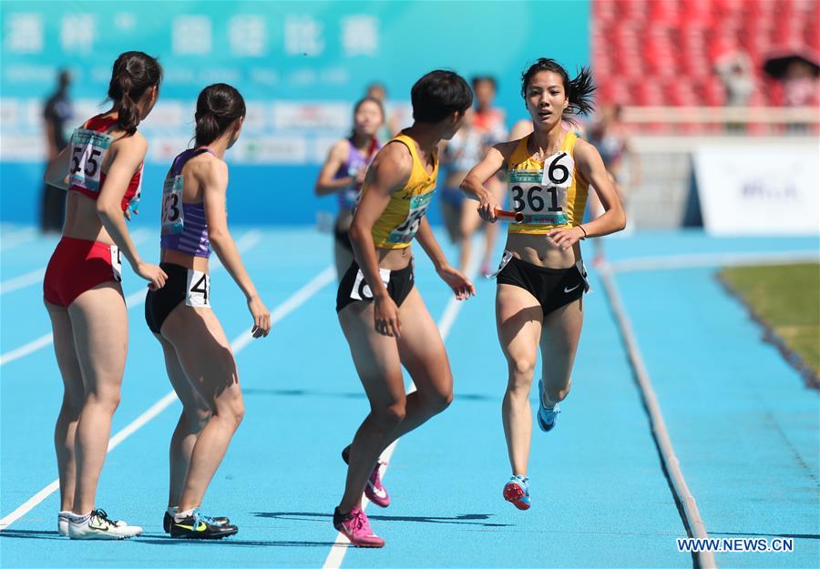 (SP)CHINA-SHANXI-TAIYUAN-2ND YOUTH GAMES-ATHLETICS (CN)