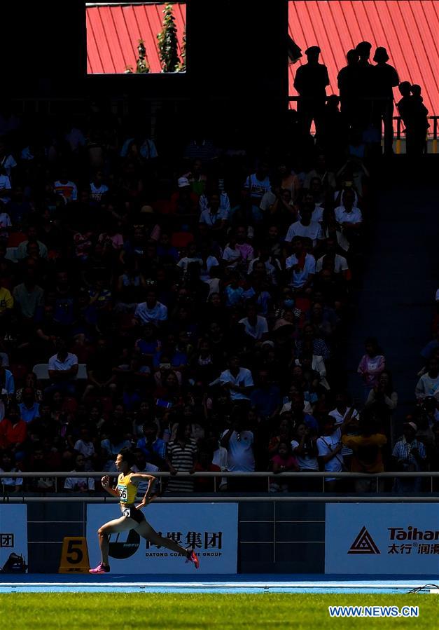 (SP)CHINA-SHANXI-TAIYUAN-2ND YOUTH GAMES-ATHLETICS (CN)