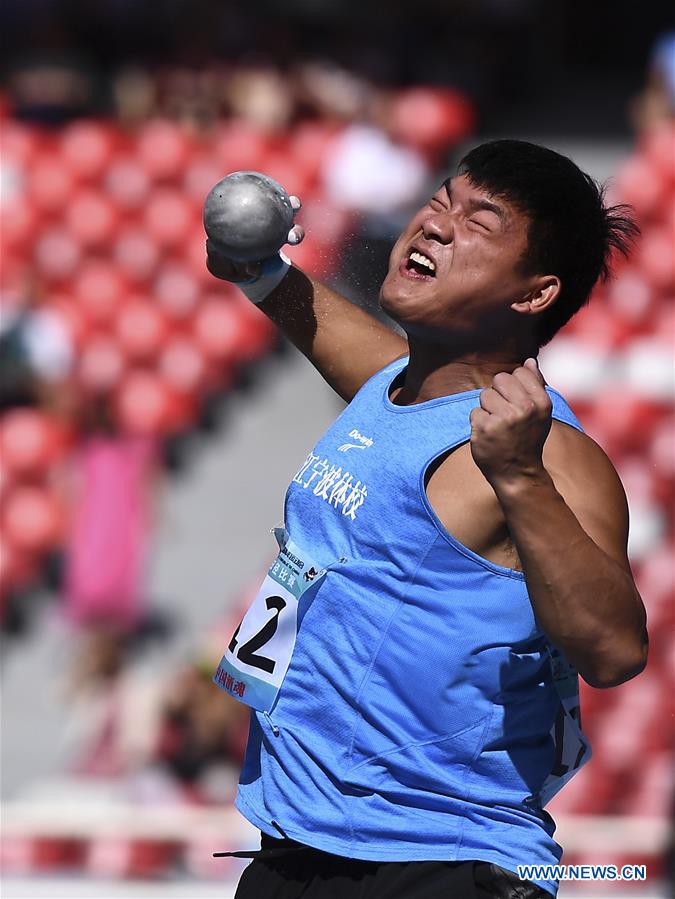 (SP)CHINA-SHANXI-TAIYUAN-2ND YOUTH GAMES-ATHLETICS (CN)