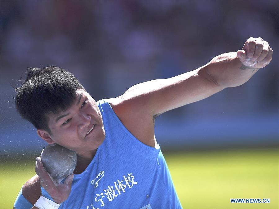 (SP)CHINA-SHANXI-TAIYUAN-2ND YOUTH GAMES-ATHLETICS (CN)