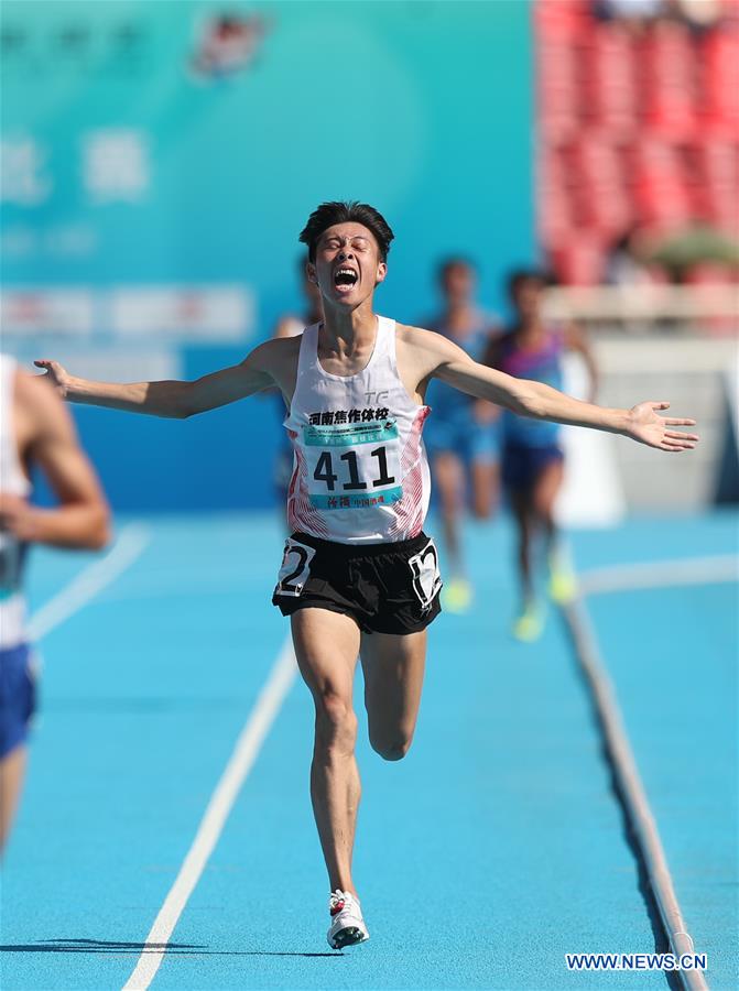 (SP)CHINA-SHANXI-TAIYUAN-2ND YOUTH GAMES-ATHLETICS (CN)