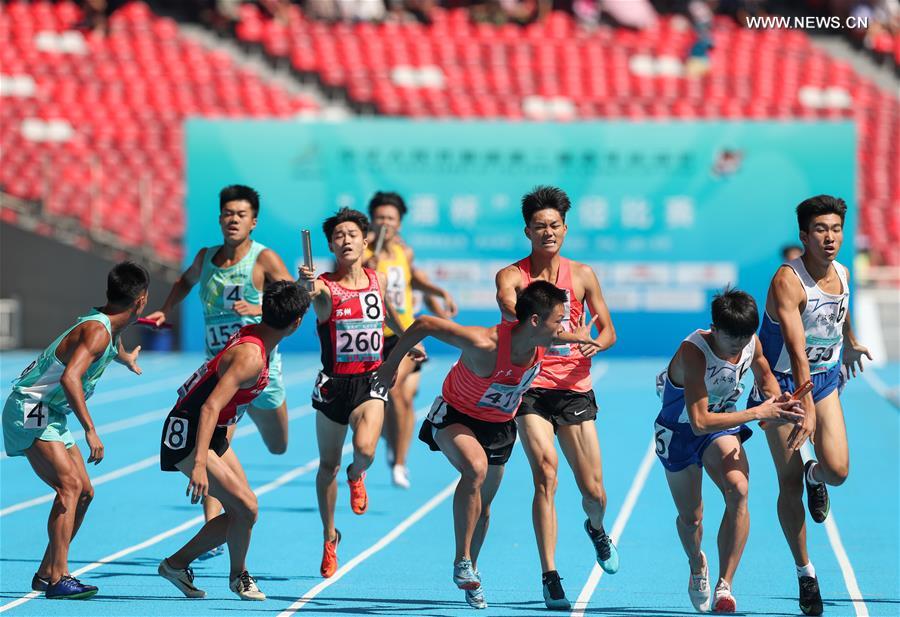 (SP)CHINA-SHANXI-TAIYUAN-2ND YOUTH GAMES-ATHLETICS (CN)