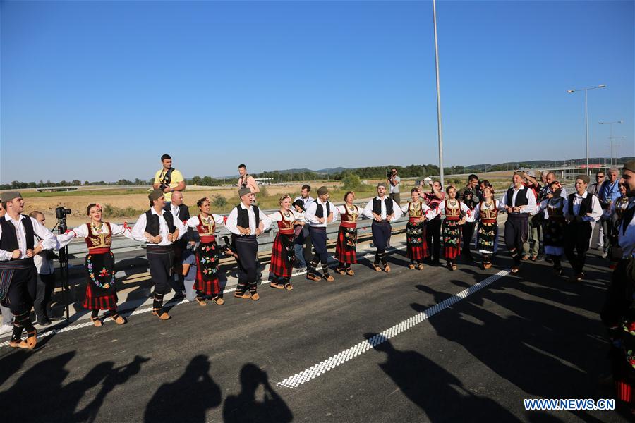 SERBIA-LJIG-CHINESE-BUILT HIGHWAY SECTION-OPENING CEREMONY